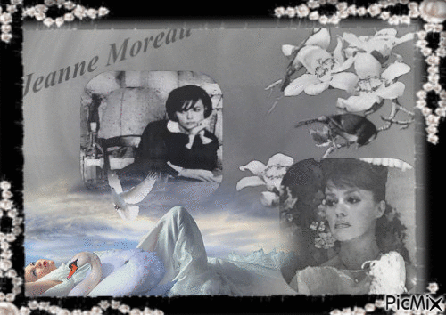 Jeanne Moreau - Bezmaksas animēts GIF
