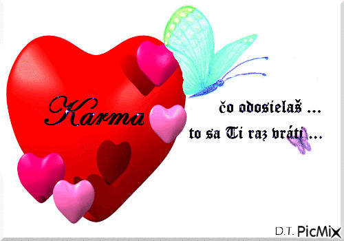 Karma - Безплатен анимиран GIF