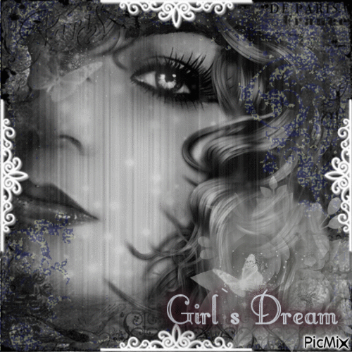 Girl`s Dream - 無料のアニメーション GIF