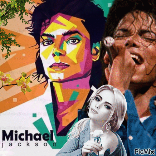 Michael Jackson. - Бесплатни анимирани ГИФ