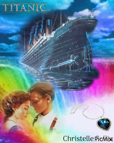 titanic - GIF animado grátis