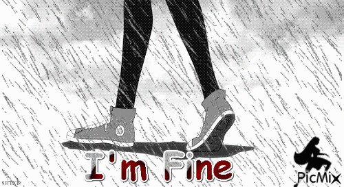 I'm Fine - 無料のアニメーション GIF