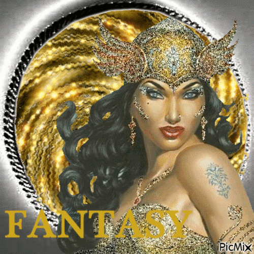 Fantasy woman - Gratis geanimeerde GIF