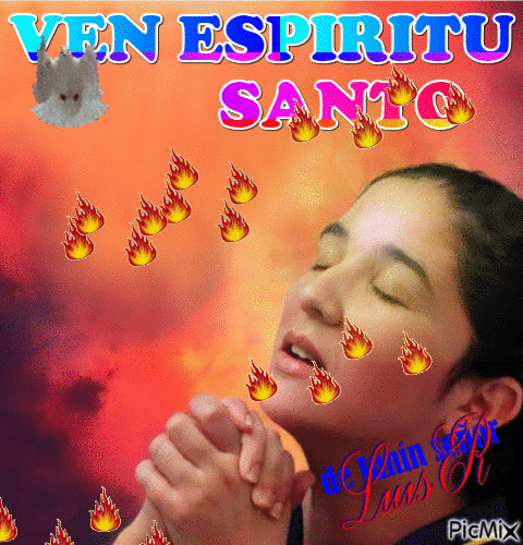 Ven Espíritu Santo - Бесплатный анимированный гифка
