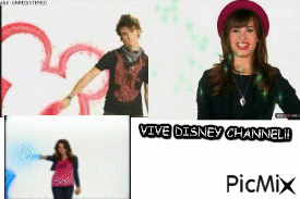 Disney Channel - GIF animado grátis