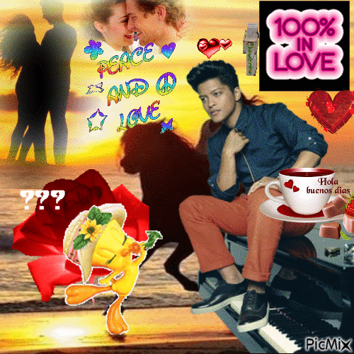 FOR MY BELOVED BRUNO I LOVE YOURE MUSIC - GIF animé gratuit