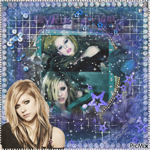 Avril Lavigne - GIF animate gratis