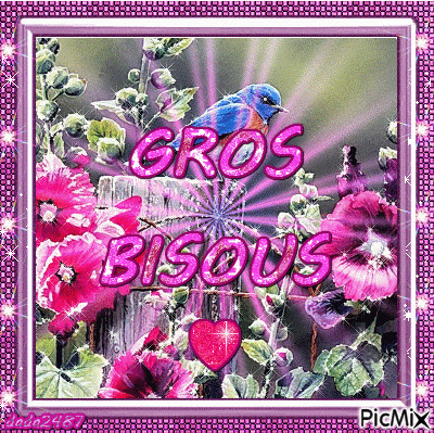 gros bisous 2 - 免费动画 GIF