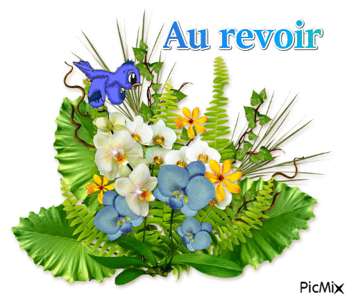 Au revoir - Бесплатни анимирани ГИФ