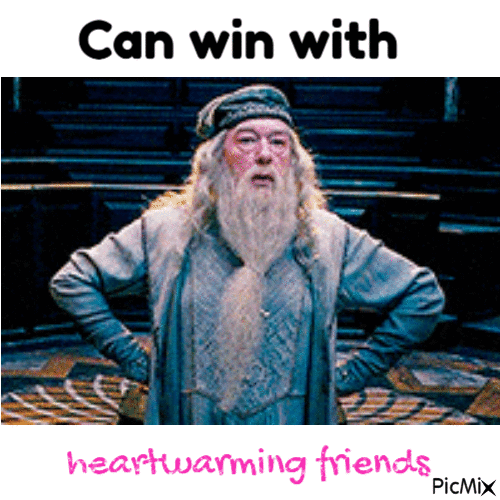 CAN win with heartwarming friends :D - GIF เคลื่อนไหวฟรี