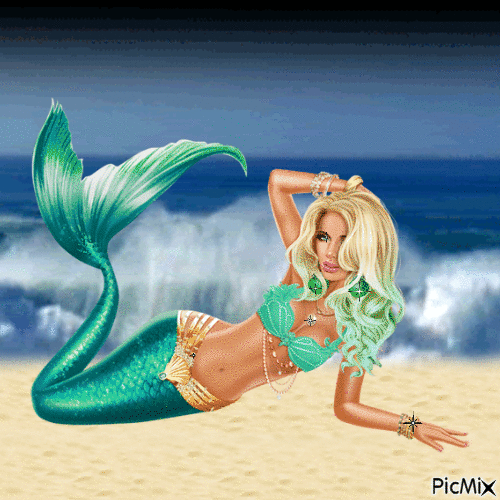 Mermaid (My 2,375th PicMix) - Gratis geanimeerde GIF
