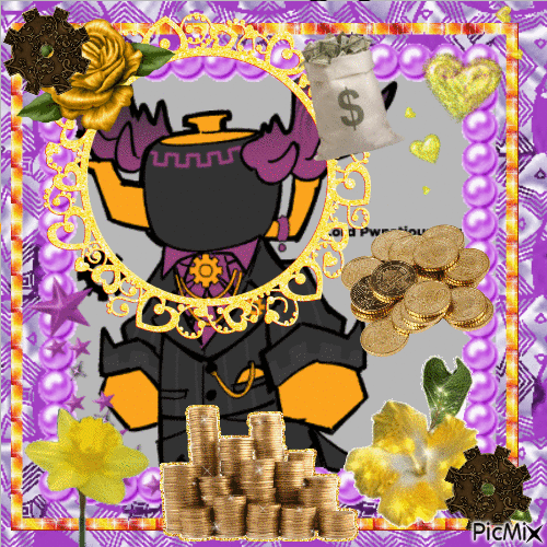 LORD PWNATIOUS "MONEYBAGS" THE III Phighting! - Darmowy animowany GIF