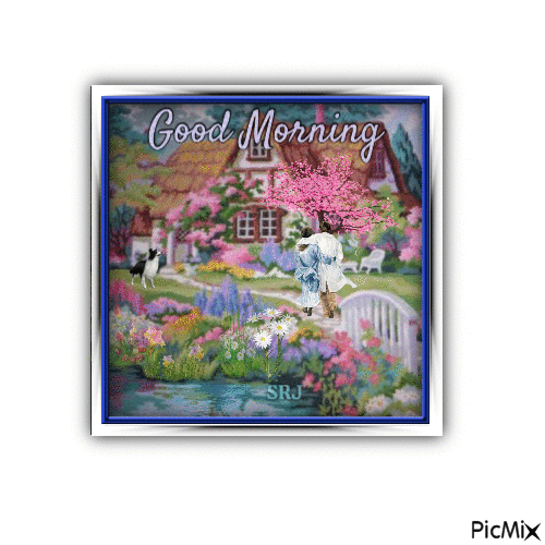 Good Morning Cottage - Gratis animeret GIF