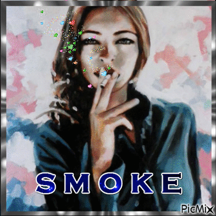 SMOKE - Animovaný GIF zadarmo