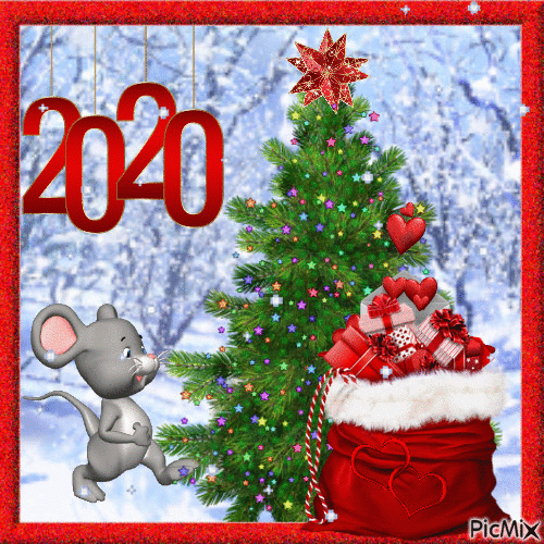 2020 Happy New Year ❣ - Безплатен анимиран GIF