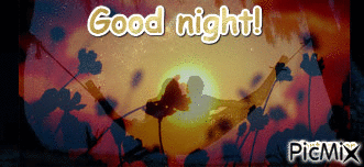 Good night! - Ilmainen animoitu GIF