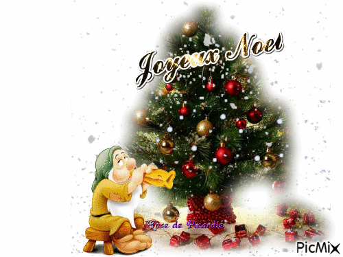 joyeux Noel1 - Бесплатни анимирани ГИФ