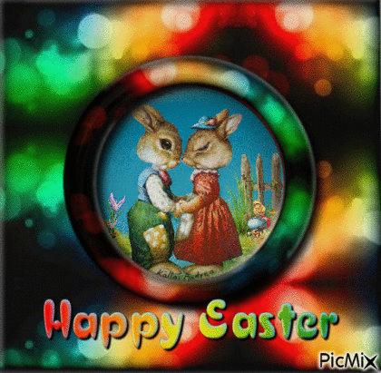 Boldog Húsvétot! - Zdarma animovaný GIF