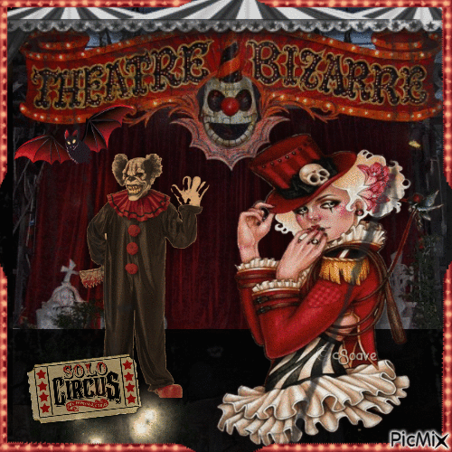 Goth Circus - Nemokamas animacinis gif