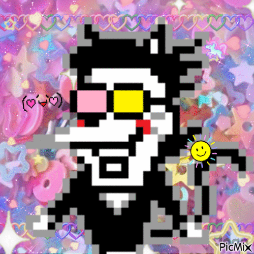 Omg catboy Spamton real!!!!!!!!!!! - GIF animate gratis