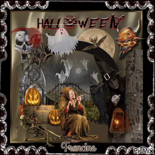 Halloween 💖💖💖 - Бесплатни анимирани ГИФ