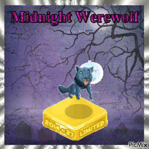 Midnight Werewolf - Ücretsiz animasyonlu GIF