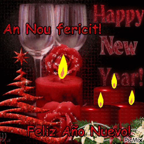 Feliz Año Nuevo!5 - Zdarma animovaný GIF