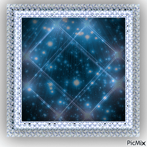 cadre bleu 2 - Besplatni animirani GIF