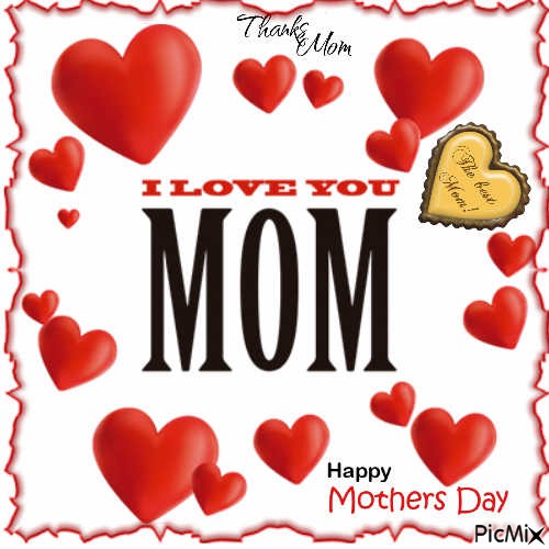 Happy Mothers day - PNG gratuit