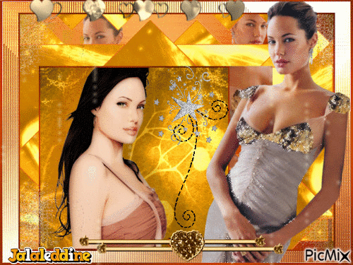 Angelina Jolie - GIF animé gratuit