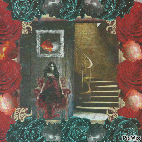 Victorian gothic 💙By CattyGirl - Δωρεάν κινούμενο GIF