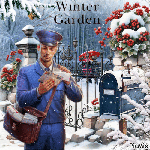 Winter Garden - Ingyenes animált GIF