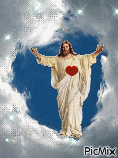 Jesús te ama - Darmowy animowany GIF