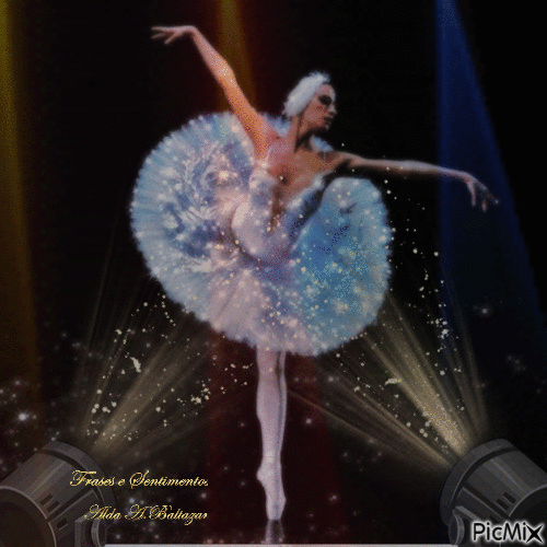Bailarina clássica - GIF animé gratuit