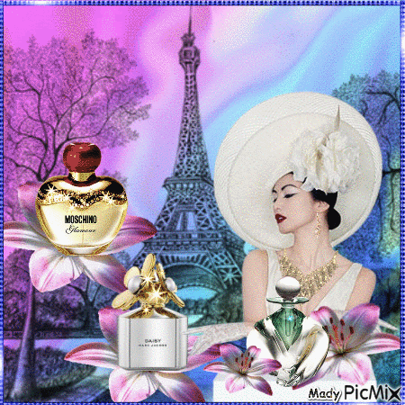 Parfum de Paris - GIF animate gratis