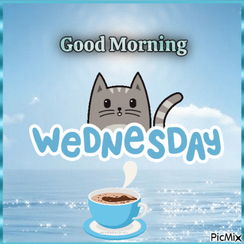 Wednesday--Good Morning - Darmowy animowany GIF