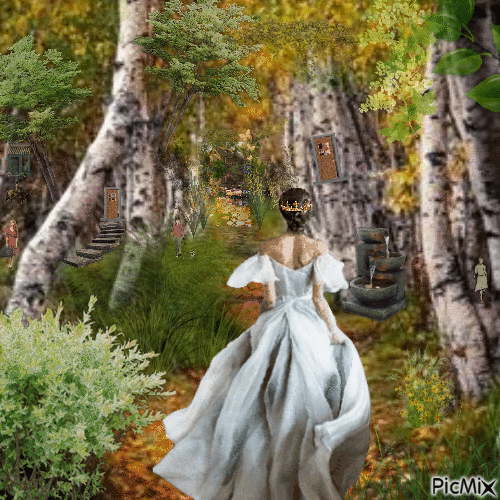 fantasy woods - Darmowy animowany GIF