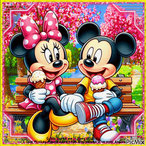 Mickey Mouse - Darmowy animowany GIF