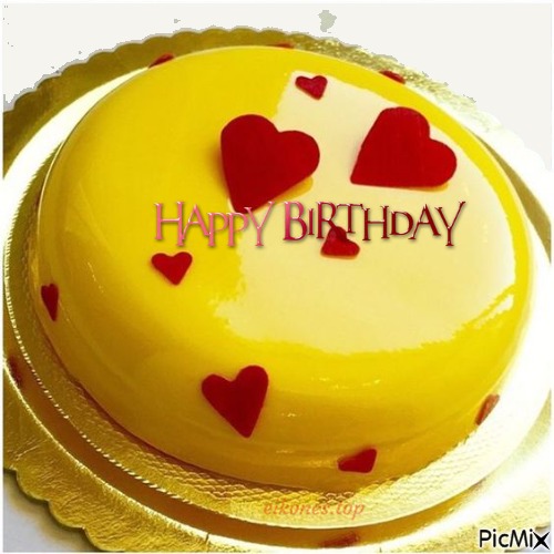 happy birthday cake gâteau de anniversaire - PNG gratuit - PicMix