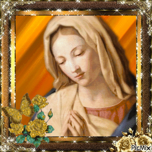 The Virgin Mary - Gratis geanimeerde GIF