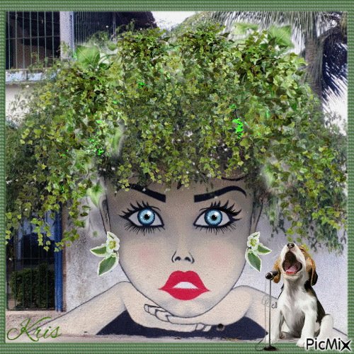 Cheveux d'arbre - Free animated GIF