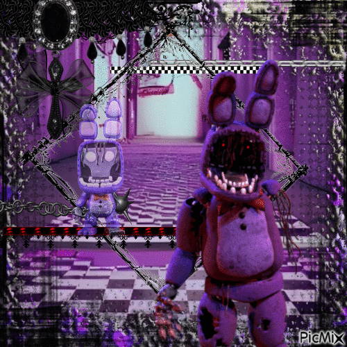 Withered Bonnie fnaf - 無料のアニメーション GIF