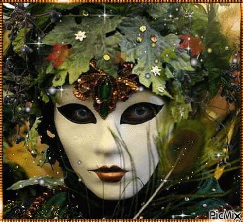 Masque vénitien - Free animated GIF