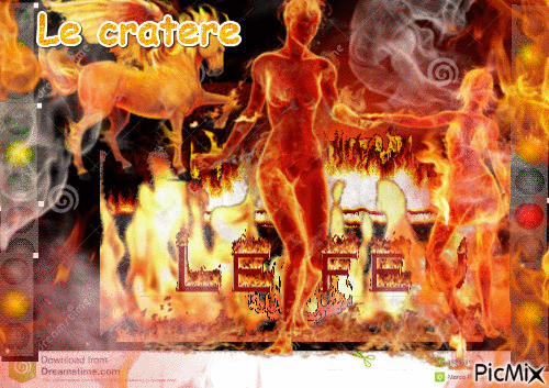 le cratere - Δωρεάν κινούμενο GIF