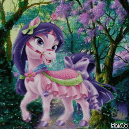 fantasy horse - GIF animado gratis