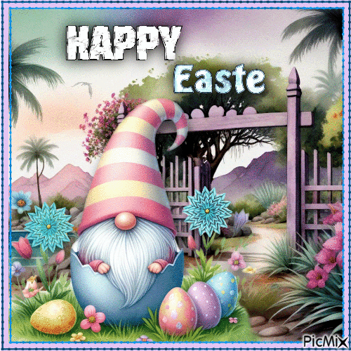 Greeting happy easter - Free animated GIF