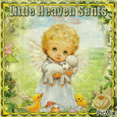 little heaven sents - GIF animé gratuit
