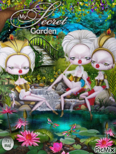 My Secret Garden - GIF animé gratuit