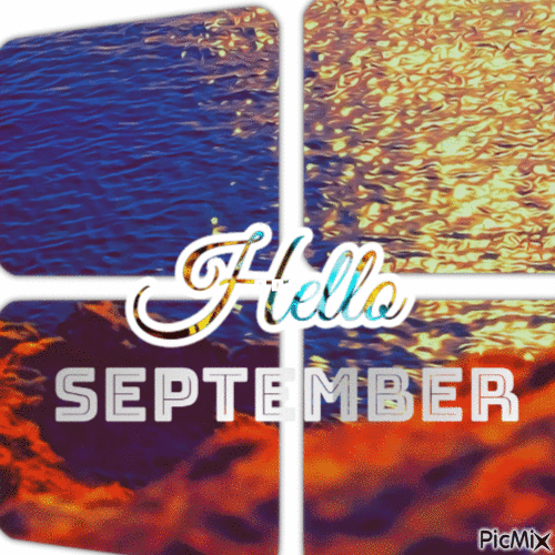 Hello September - Gratis animeret GIF