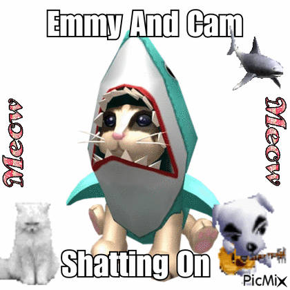 emmy and cam - GIF animado grátis